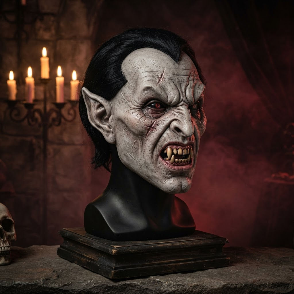 Vampire Demon Latex Mask