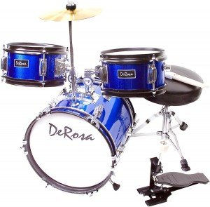 De Rosa KIds 3 Piece Drum Set