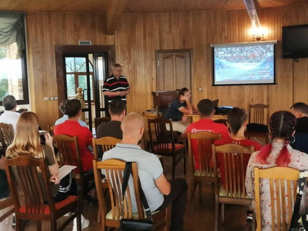 Участие в семинаре по вопросам "Антидопинга".
