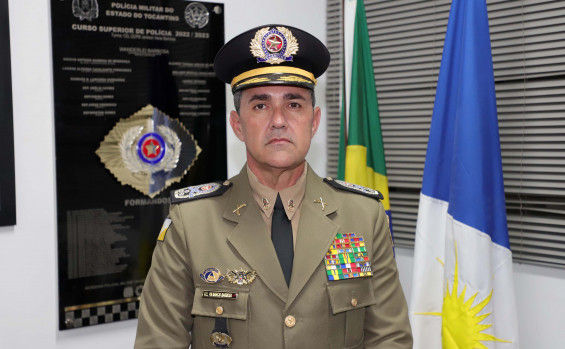 O comandante-geral da PMTO, coronel Márcio Antônio Barbosa, destacou o reconhecimento aos profissionais da segurança pública tocantinense - Marcio Vieira/Governo do Tocantins