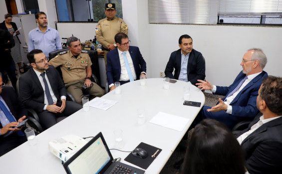 Corregedor-Geral da Justiça do Tocantins, desembargador Pedro Nelson de Miranda, apresentou o Sistema Eletrônico de Informação (SEI) - Esequias Araujo/Governo do Tocantins