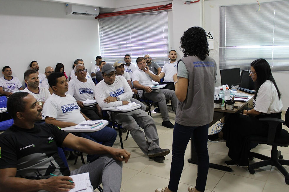 Objetivo é qualificar os agentes sobre a importância do método capaz de identificar áreas de risco em Palmas – Foto: Divulgação