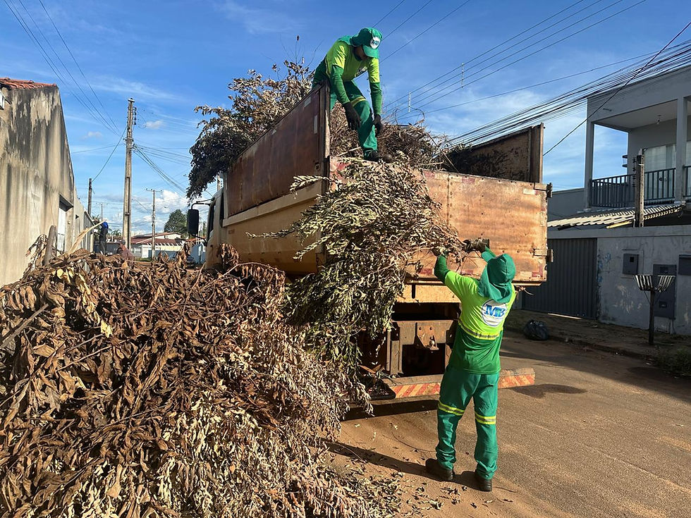 Além do aumento de caminhões, equipes intensificaram os trabalhos com uma força-tarefa para cobertura em toda a cidade – Foto: Divulgação