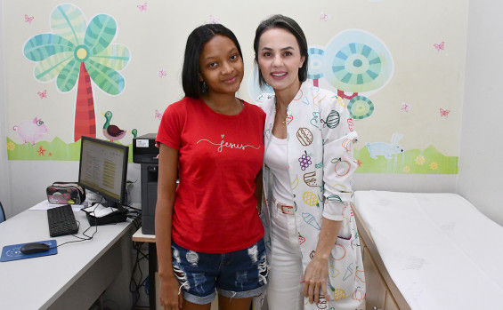 Estudante Ana Flávia Ribeiro Santos está sendo acolhida no local - Saúde/Governo do Tocantins