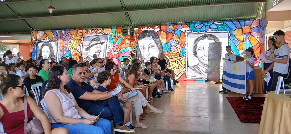 Mostra cultural reuniu produções realizadas pelos alunos ao longo das últimas semanas – Foto: Divulgação
