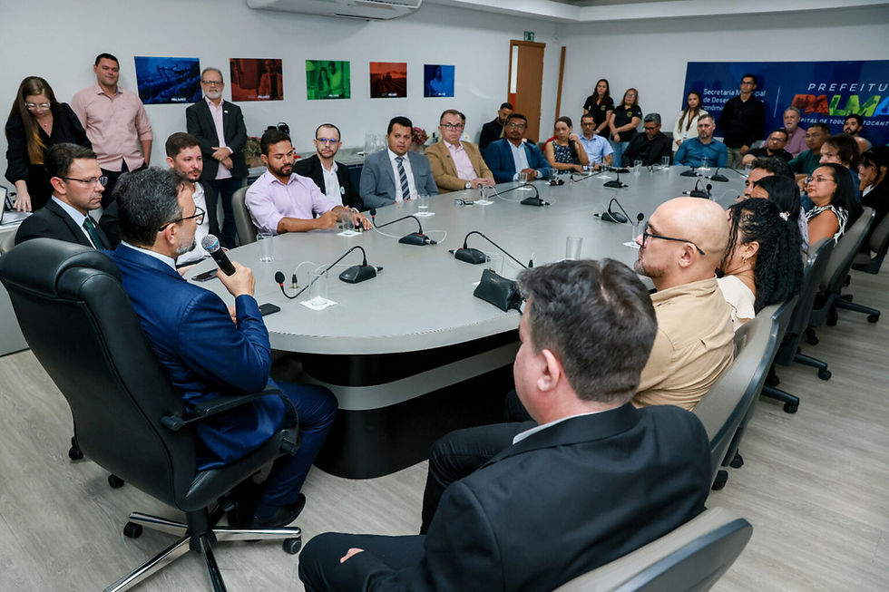 Empossados novos membros da Junta de Recursos Fiscais, nesta terça, 15 – Foto: Lia Mara
