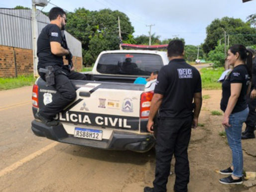 Em Guaraí, Polícia Civil do Tocantins deflagra Operação Subúrbio e cumpre mandados de prisão e apreensão