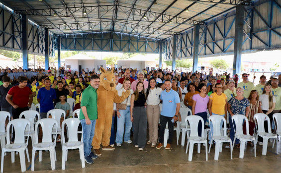 Durante o lançamento, Karynne Sotero destacou que o projeto está inserido na Rede Cuidar, que atua na articulação de políticas públicas para fortalecer a promoção das famílias tocantinenses em situação de vulnerabilidade - Loise Maria/Governo do Tocantins