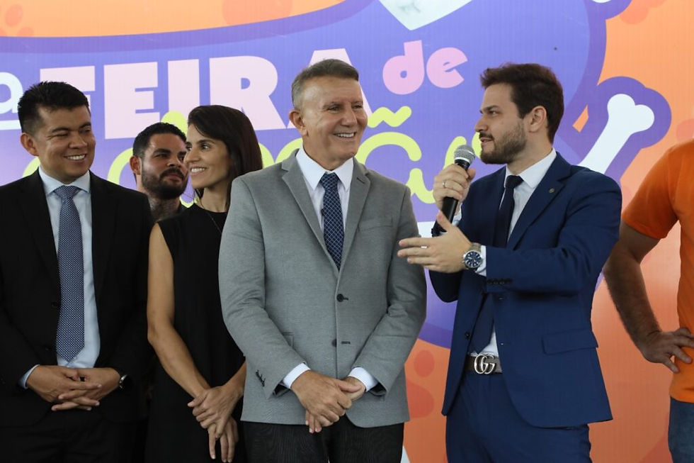 Deputado federal Felipe Becari fala da importância da ação para a proteção animal no Tocantins - foto: Edu Fortes