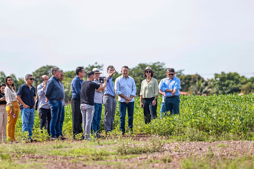 Prefeito de Palmas, Eduardo Siqueria Campos busca fortalecer a agricultura familiar-Foto: Edu Fortes