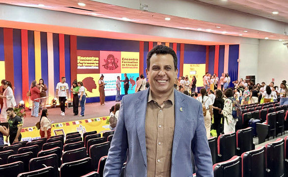 Secretário de Estado da Educação, Fábio Vaz, declara que a educação antirracista tem que ser uma prática diária - Governo do Tocantins