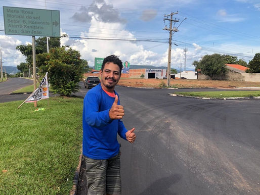 Prefeitura de Palmas conclui obra de recapeamento da Avenida Taquaruçu, em Taquaralto