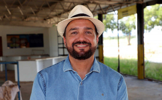 O secretário de Estado da Indústria, Comércio e Serviços, Carlos Humberto Lima, salienta o papel da Agrotins no fortalecimento da economia tocantinense - Ademir dos Anjos/Governo do Tocantins