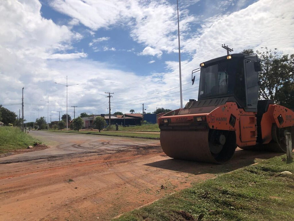 Obra da prefeitura visa proporcionar melhores condições de trafegabilidade – Foto: Divulgação