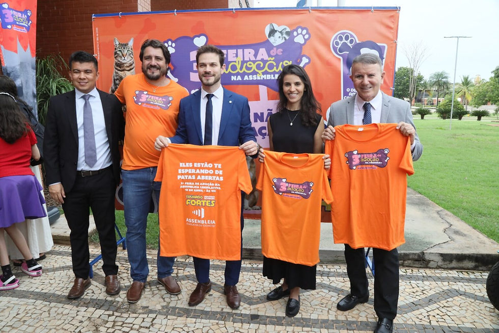 Autoridades marcam presença na 3ª Feira de Adoção na Assembleia – Foto: Edu Fortes