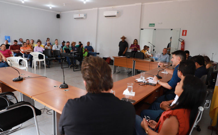 Plenária do 1º Encontro Setorial de instituição da Comissão Pró-Comitê para o processo de criação do CBHRCC - Foto: Jordana Capistrano/Governo do Tocantins