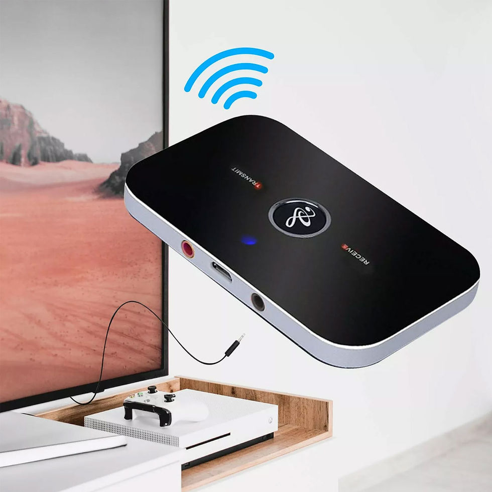 Thumbnail: Bluetooth Transmitter & Receiver Wireless Adapter For Home stereos/speakers