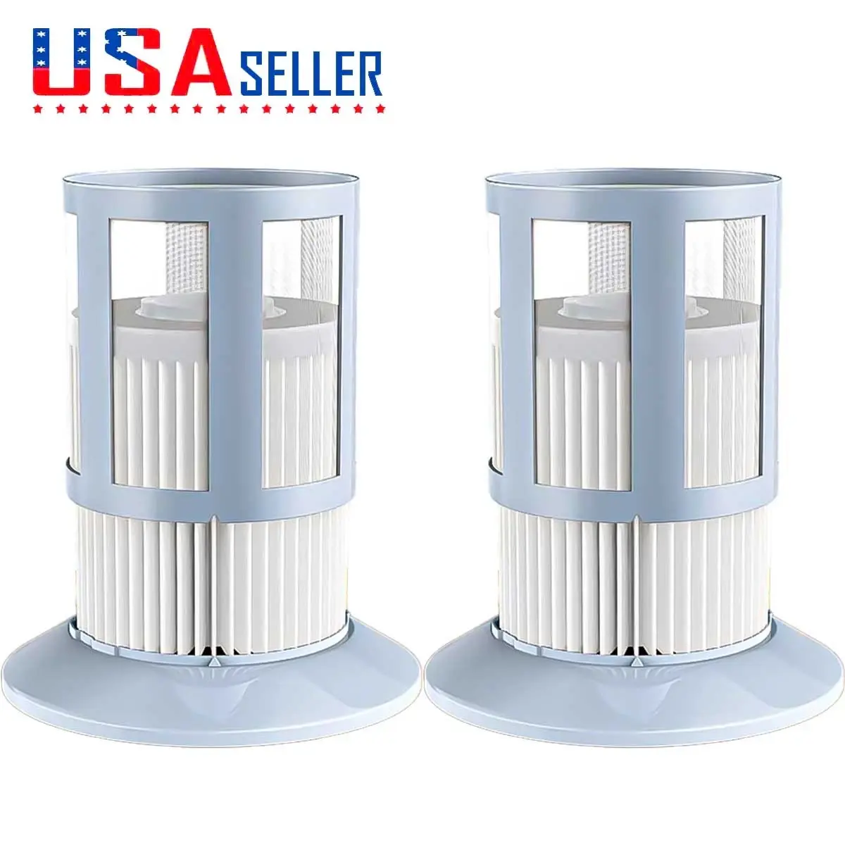2156A Filter For Bissell 2156 2156E Zing Bagless Canister Vacuum Cleaner, 2 Pack