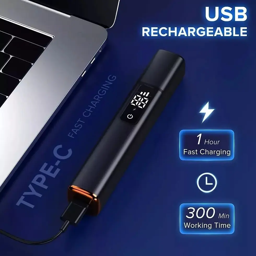 Thumbnail: Nose Hair Trimmer For Men Rechargeable Ear and Nose Hair Trimmer Eyebrow Beard