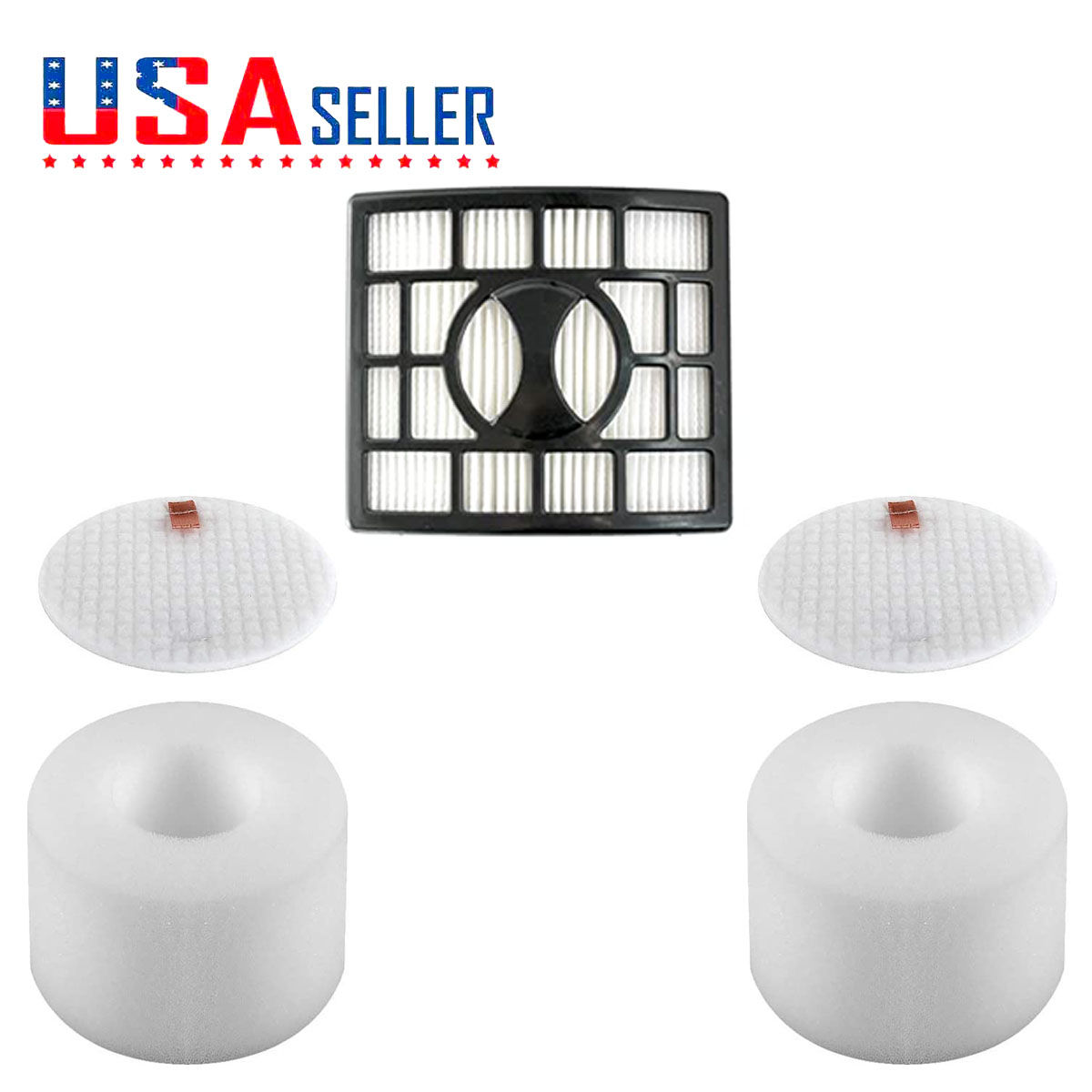 Foam Felt HEPA Filter Kit For Shark XFF680 XHF680 NV680 NV681 Vacuum Cleaner
