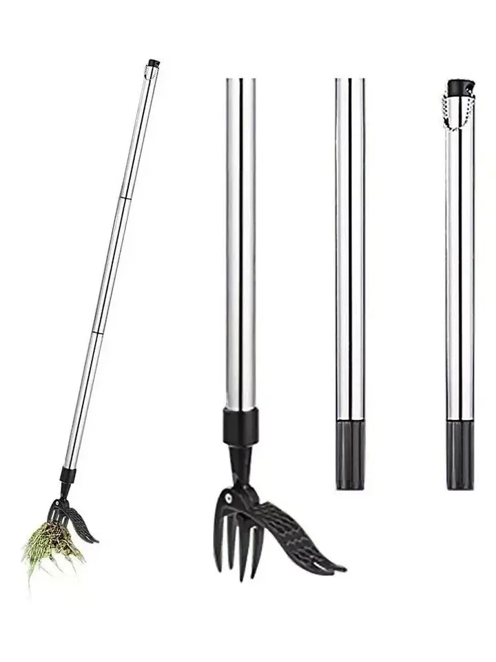 Thumbnail: Weeder Puller Stand Up Weed Tool with Handle Garden Outdoor Root Remover Killer