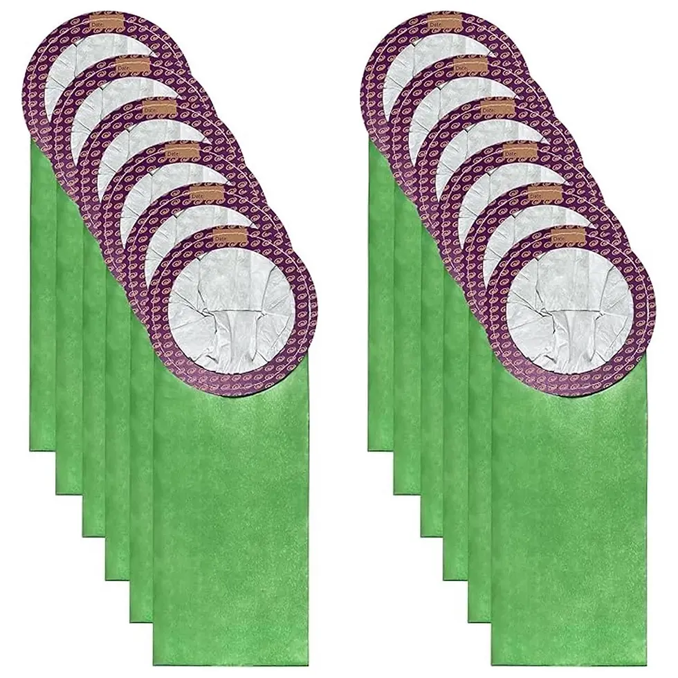 Thumbnail: 3-24 Pack 100331 Backpack Vacuum Bags Compatible with ProTeam 10 QT Backpack