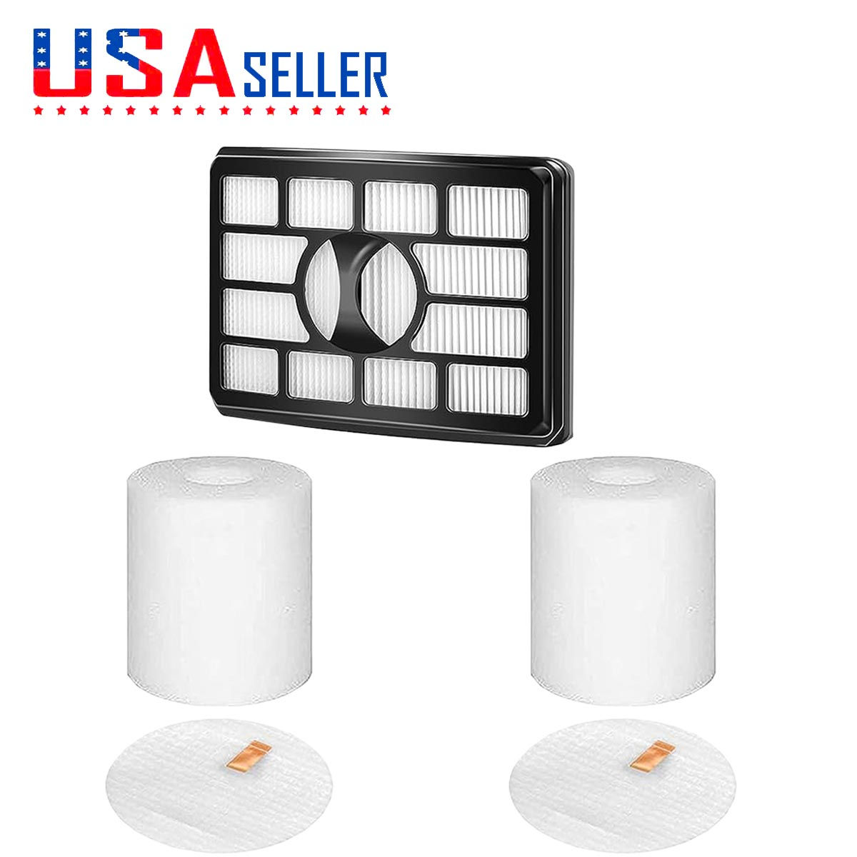 Hepa Foam Filter For Shark Rotator Pro Lift-Away NV500 Vacuum Xhf500 Xff500