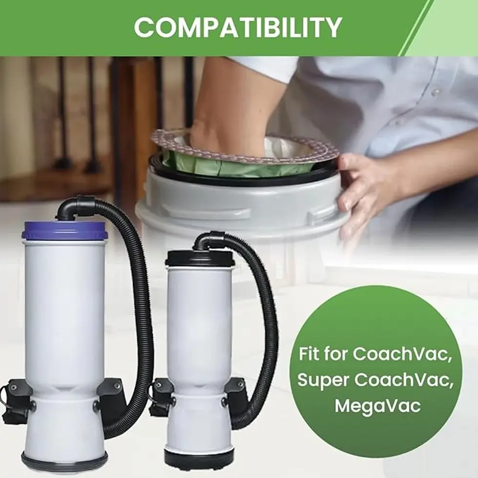 Thumbnail: 3-24 Pack 100331 Backpack Vacuum Bags Compatible with ProTeam 10 QT Backpack