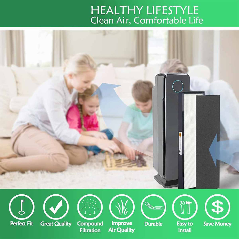 Thumbnail: Air Purifier HEPA Filter C FLT5000 for Germ Guardian AC5000, AC5000E