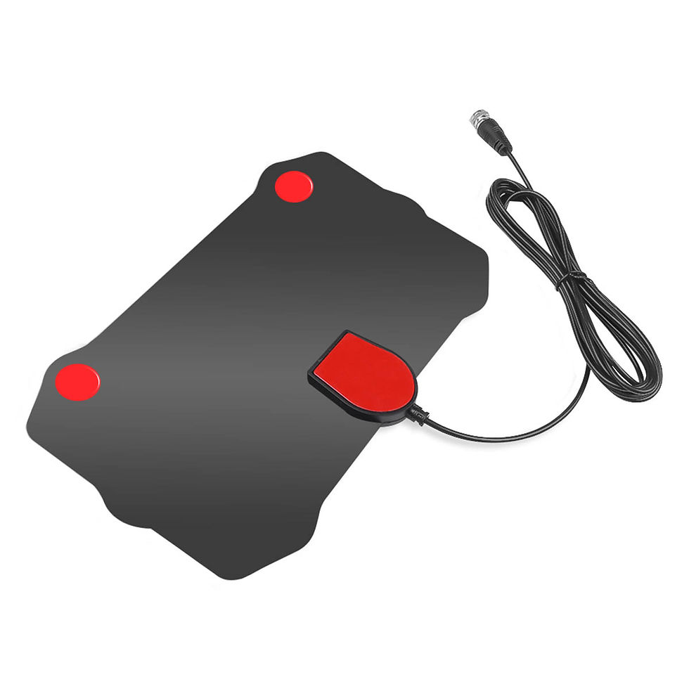 Thumbnail: 5600 Miles Digital TV Antenna Indoor HDTV Amplified Signal Booster 4K HD 1080P