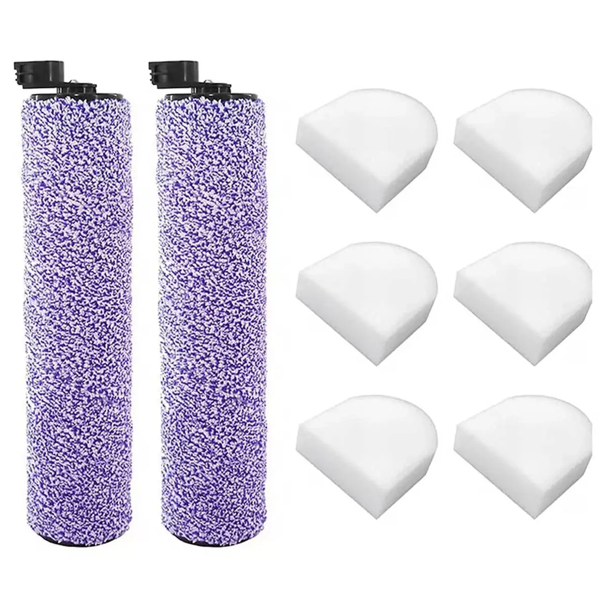 HydroVac Replacement Brush Roller Filter kit for Shark WD201 WD100 WD200 WD101
