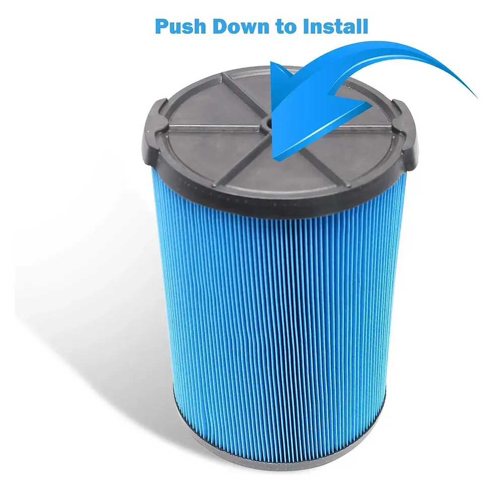 Thumbnail: 2 Pack VF5000 Vacuum Dust Filter For RIGID Shop Vac 3 Layer 6-20 Gallon Wet Dry
