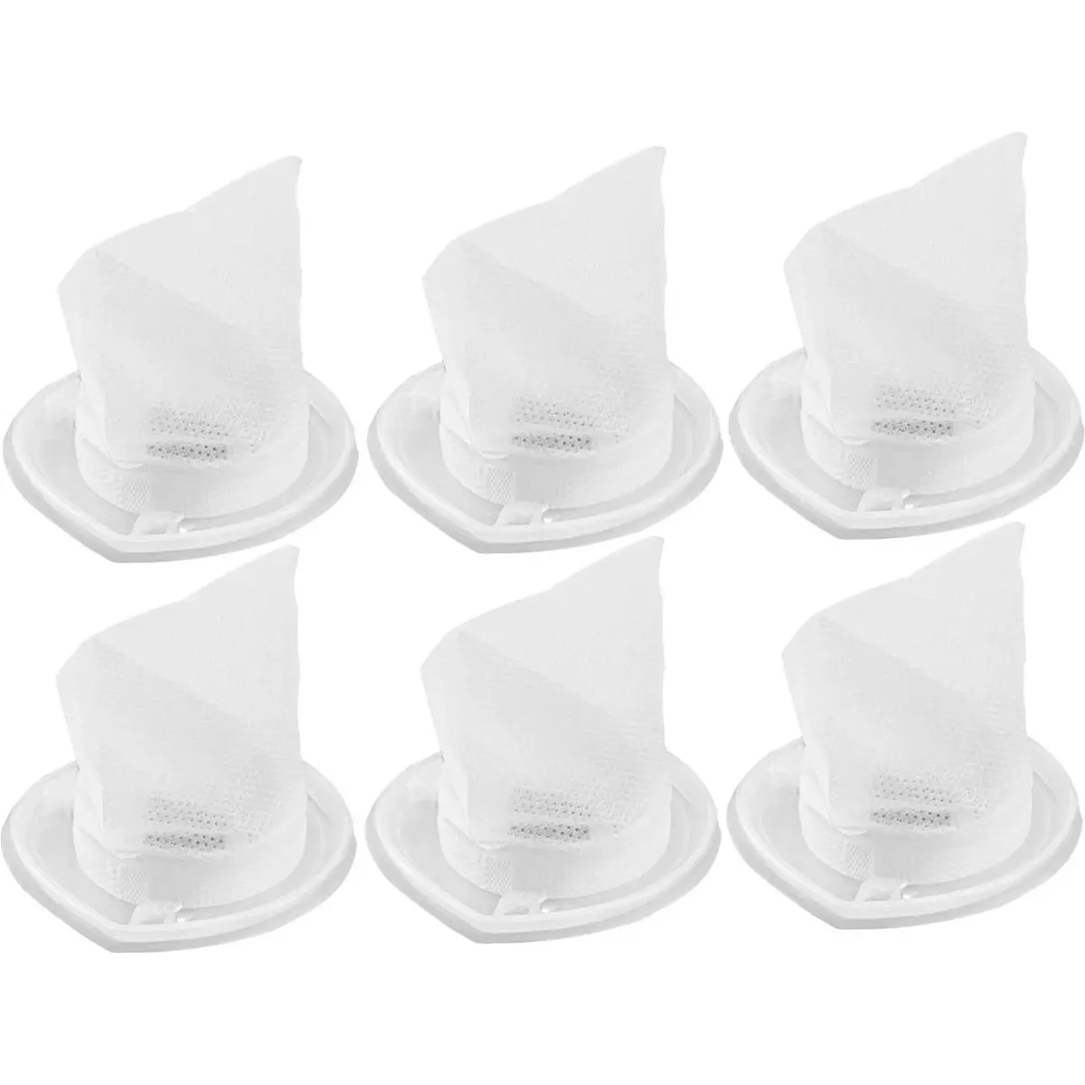 6 Pack HNVCF10 Filters, For Black and Decker Dustbuster Hand Vacuums HNVC215B10