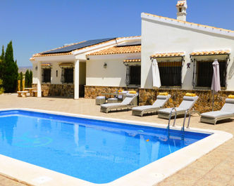 Relaxing 10x5 saltwater private pool