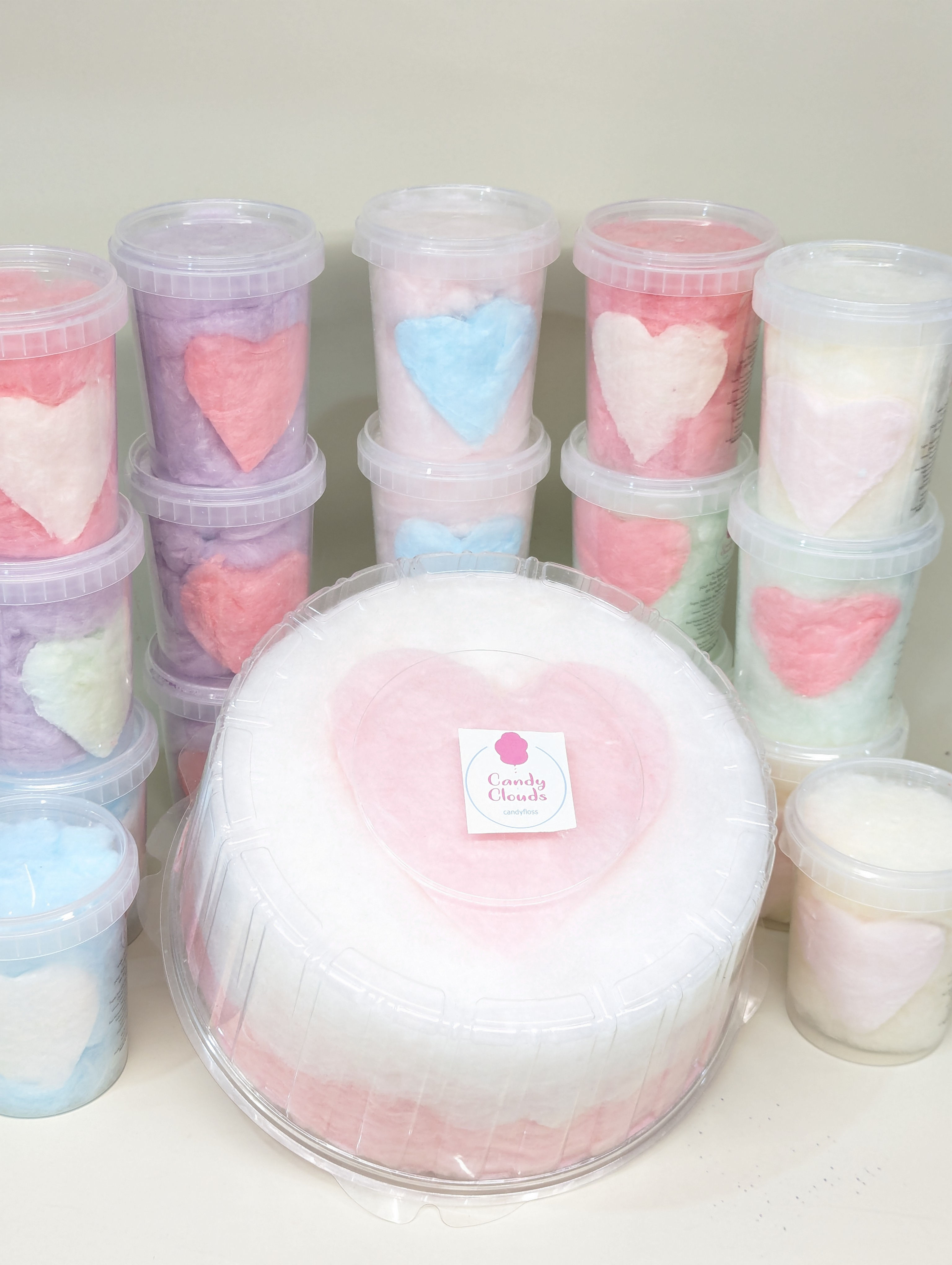 Love Heart Treat Tubs 