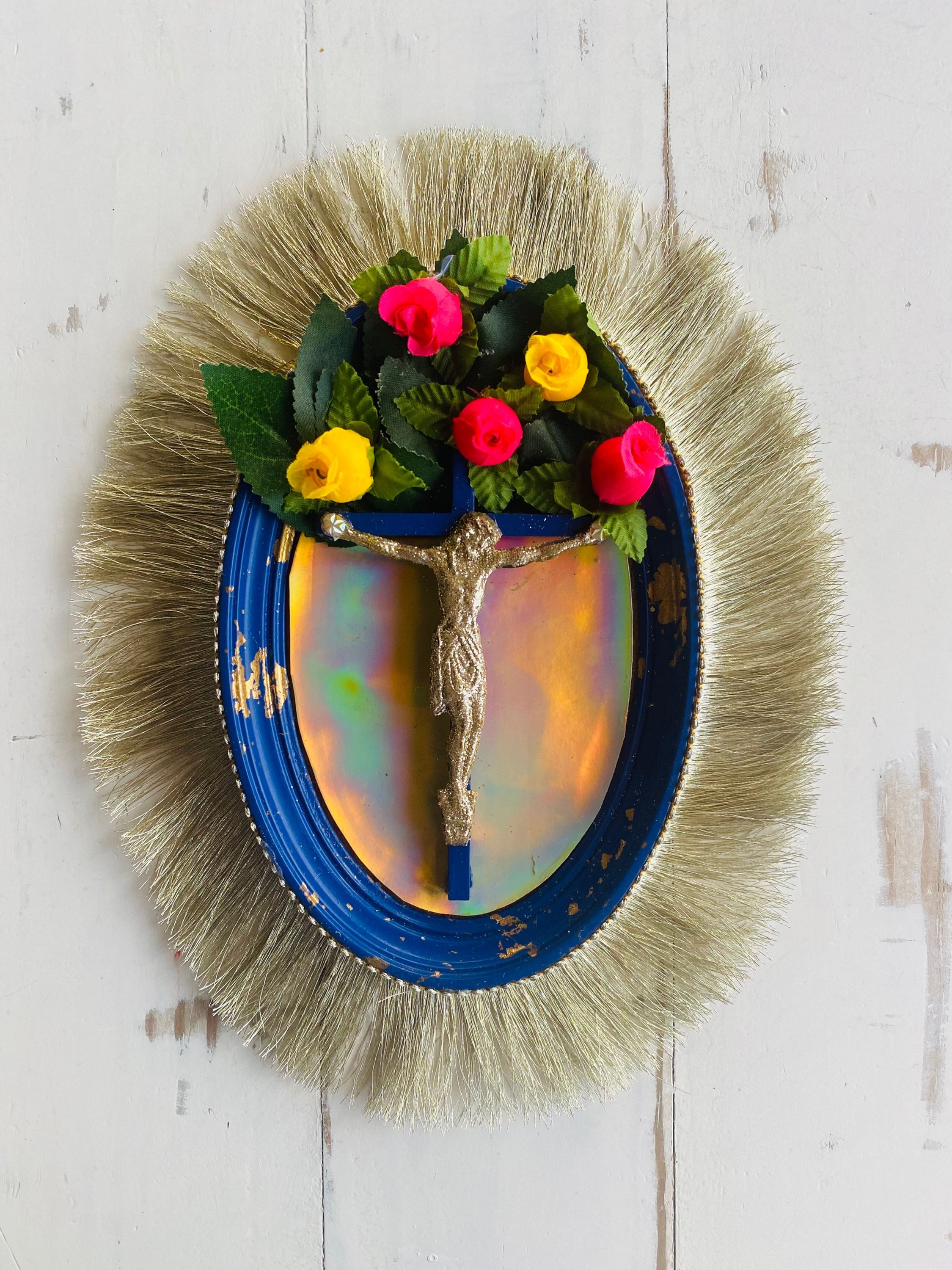 Crucifix Medaillon mural 