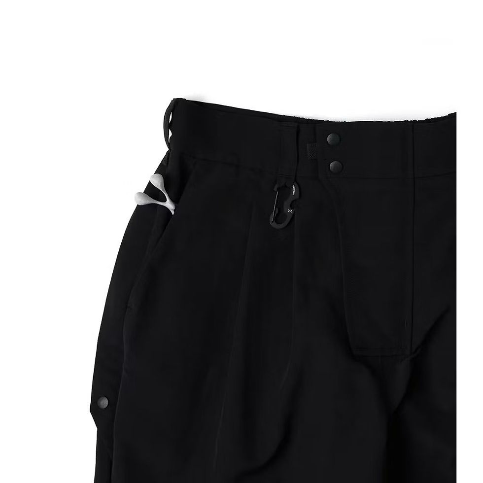 縮圖：NOZZLE QUIZ 黑色 - Supplex® Form Pants