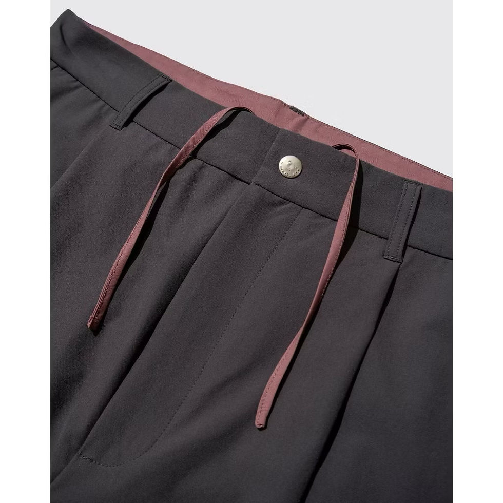 縮圖：DEMARCOLAB "ALL-ROUND N/C SLACKS" | CHARCOAL