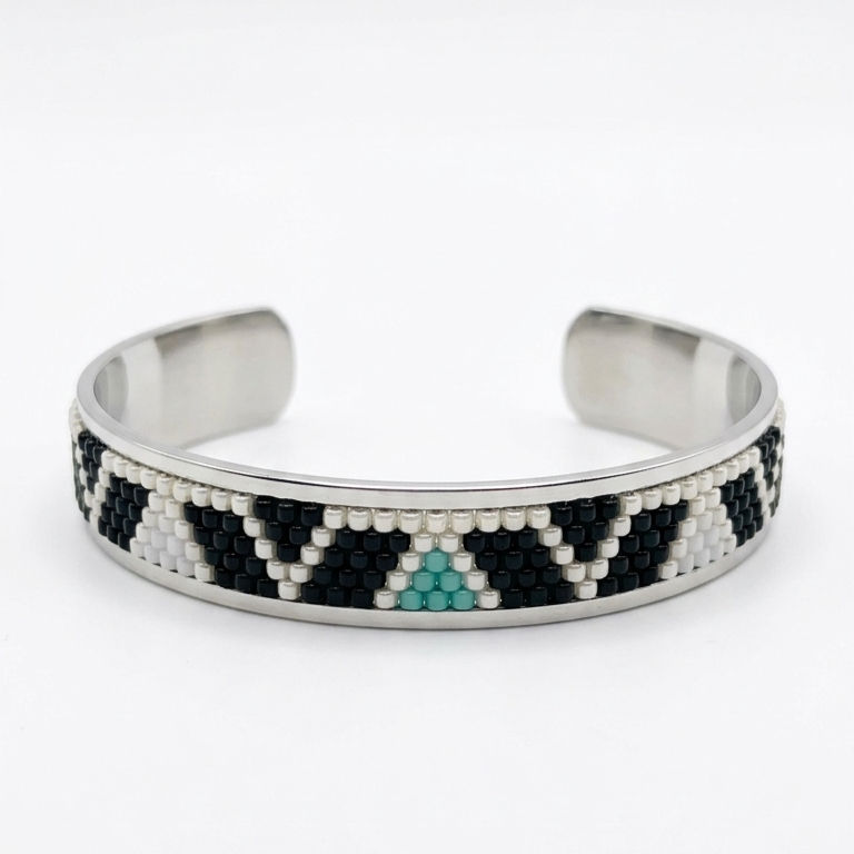 Berry Blue - Stainless Steel Bracelet
