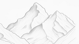 ROX Energy Drink_ Skizze Berge