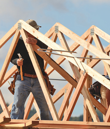 Roofers at Work