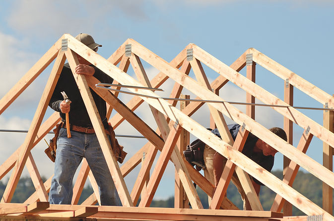 Roofers at Work
