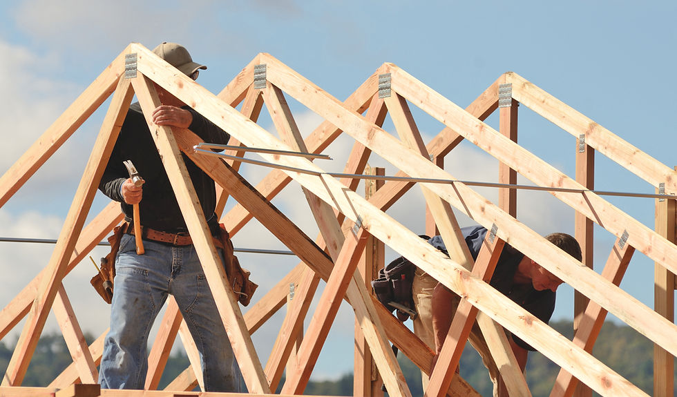 Roofers at Work