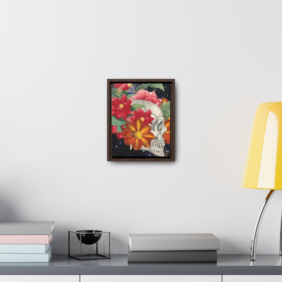 Thumbnail: Kiss Her Head In - Gallery Canvas Wraps, Vertical Frame