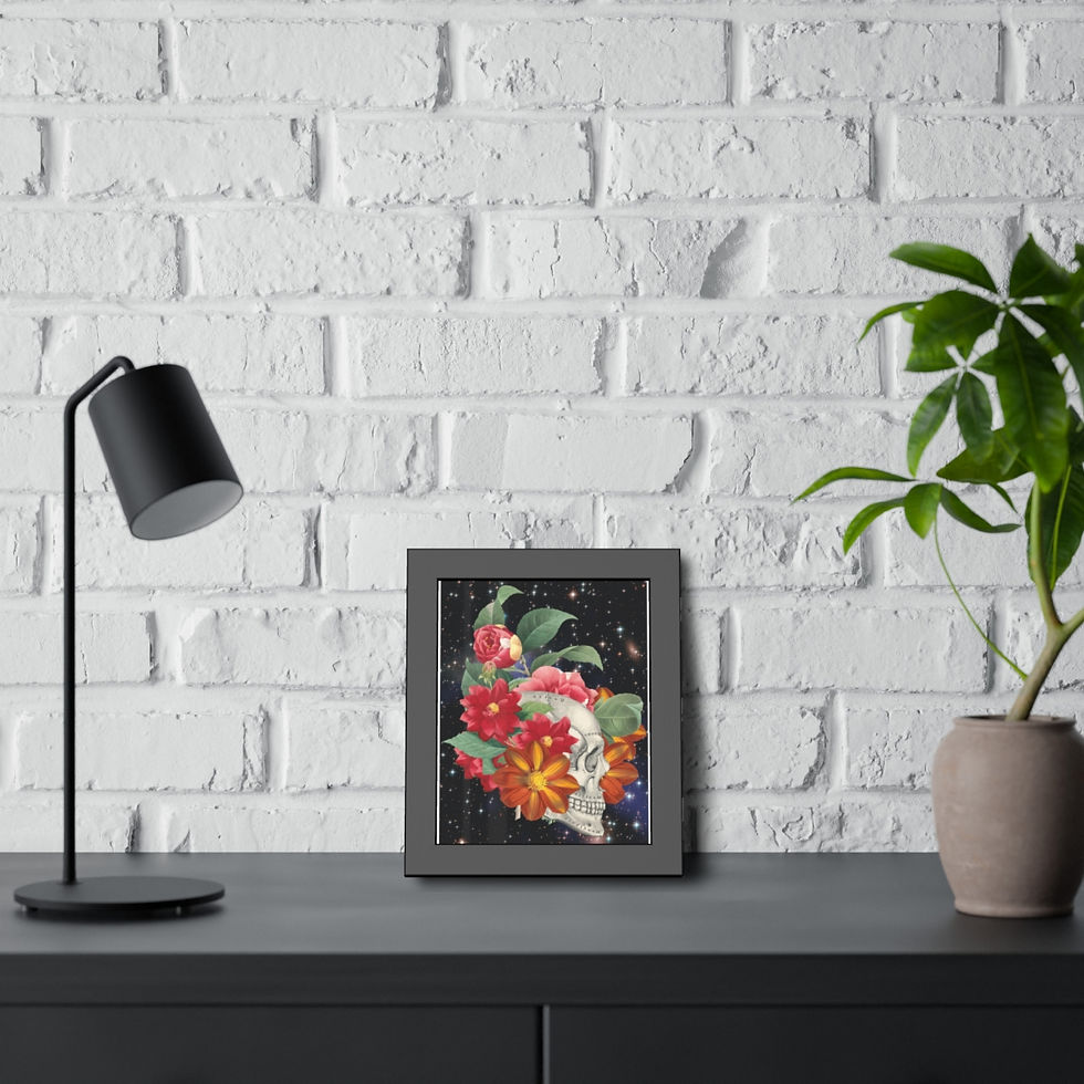 Thumbnail: Kiss Her Head In - Framed Paper Posters