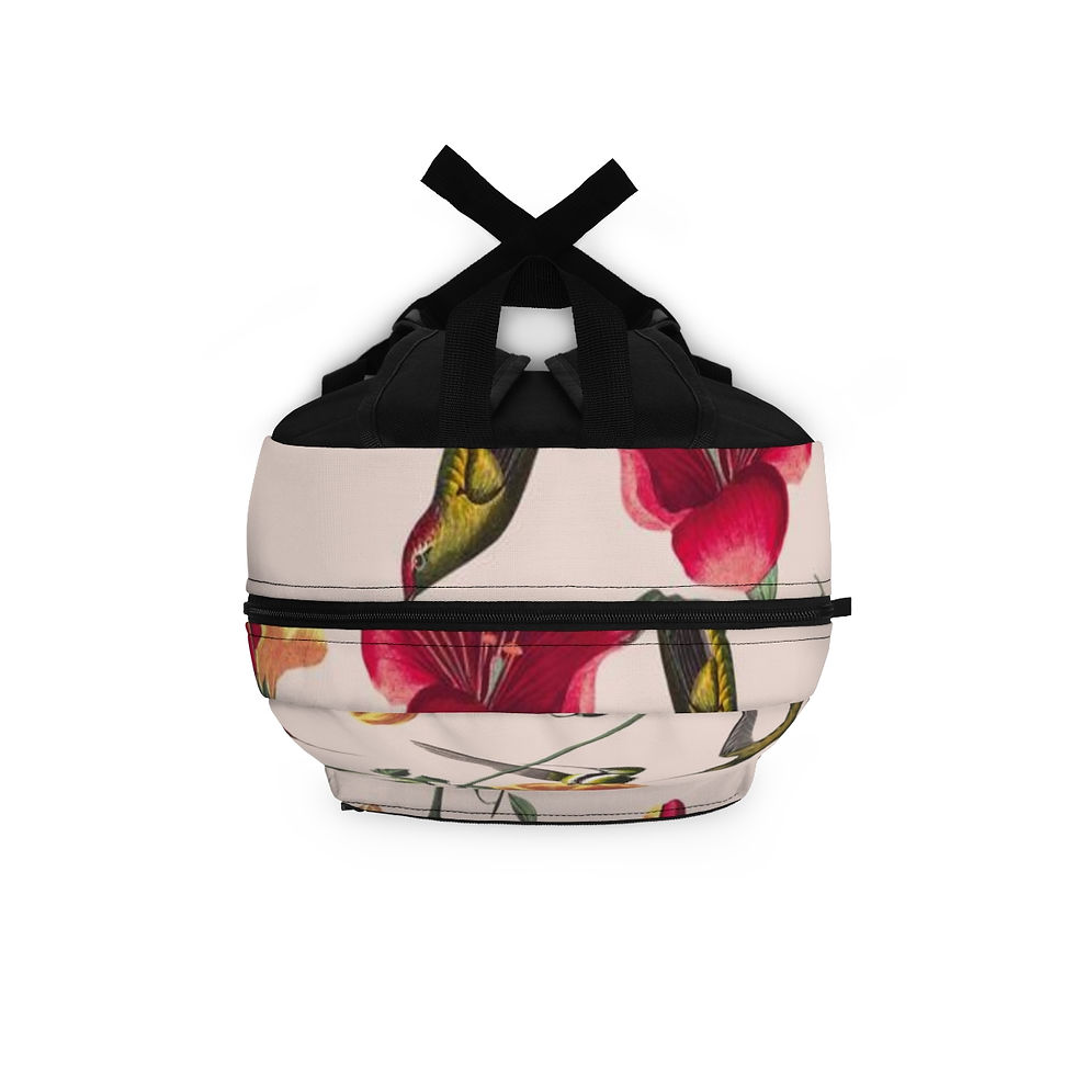 Thumbnail: 'A flock a glittering, a hover, a shimmer, or a tune' - Backpack