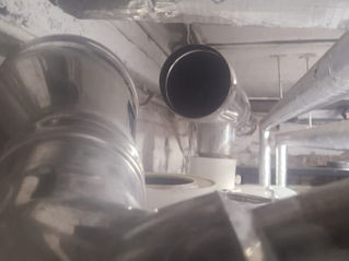 Flue from boiler detected 