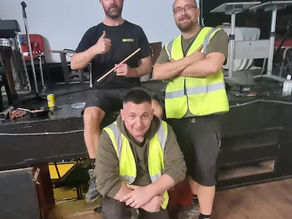 Three men of the DD Wilson Gas And Heating Engineers team