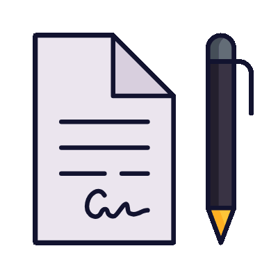 Filling out the forms