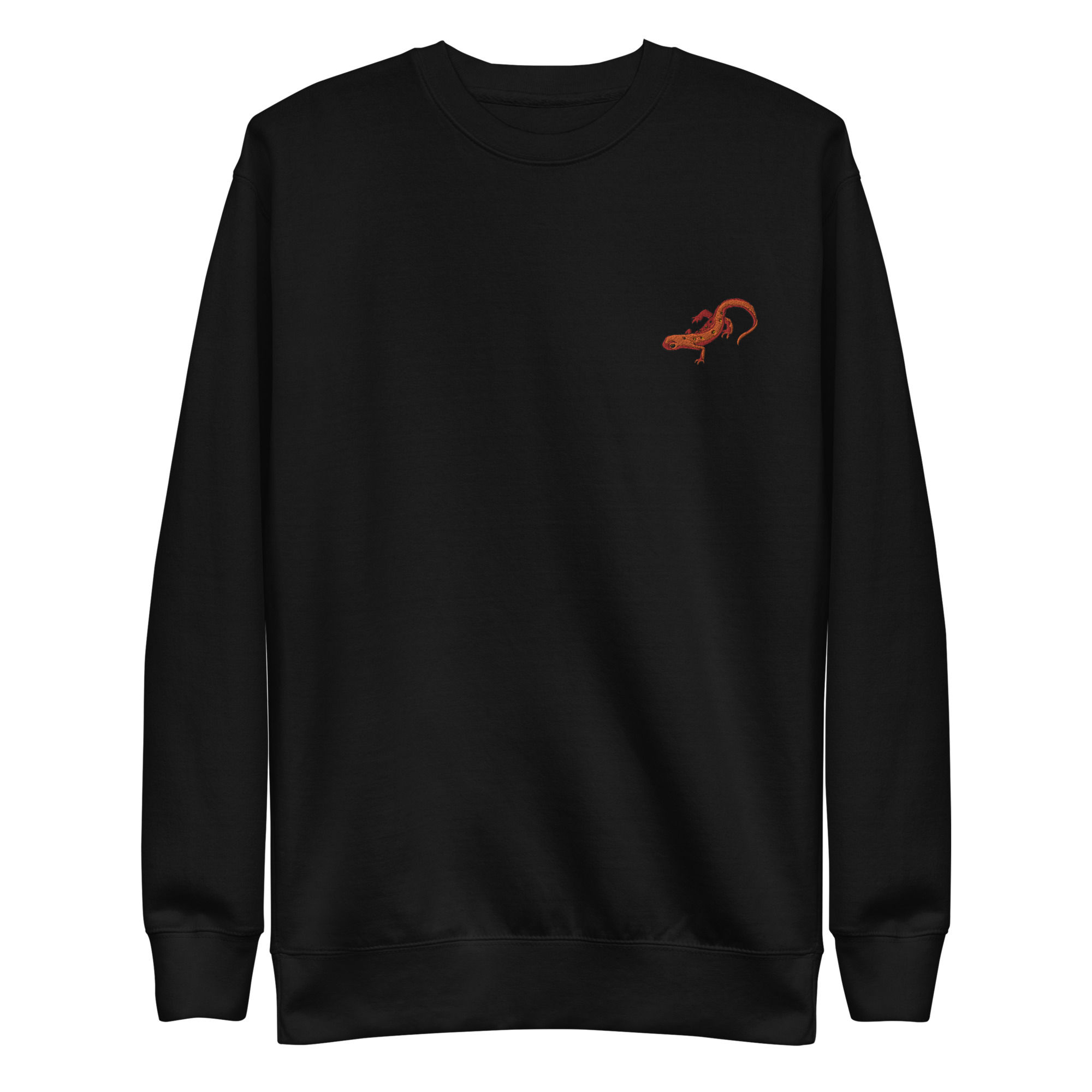 Red Spotted Newt (Embroidered) Unisex Premium Sweatshirt